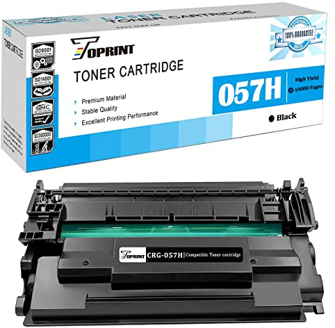 057H CRG057H ( 057 ) Kompatible Tonerpatrone Hohe Reichweite, 10000 Seiten für Canon LBP233dw LBP236dw MF445dw LBP226dw MF455dw MF448dw MF449dw MF443dw LBP223dw MF451dw MF452dw MF453dw Drucker