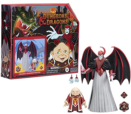 Hasbro Satz VON 2 Figuren Dungeons and Dragons Venger Y Dungeon Master Serie ANIMADA 80