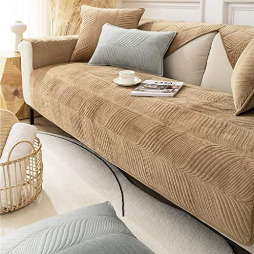 Sofa/Couch überzug/überwurf, Sofa überwurfdecke, Warmer Super Weicher Fleecedecke Sofabezug für Sofa L Form/U Form/Ecksofa 3/2/1 Sitzer, Sofaschutz Hund Kratzschutz Katze 45x45cm Kissenbezug