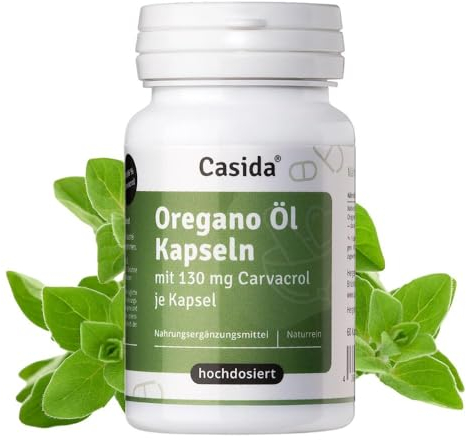 Casida Oregano Öl Kapseln Hochdosiert 60 stk