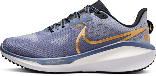 Nike Laufschuh W Vomero 17, Mehrfarbig Diffused Blue Metallic Gold Ashen Slate, FB8502-400, 37.5 EU (6.5 US)
