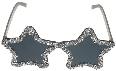 LIFKOME bonbonfarbene abgefahrene einzigartige 90er Brille Partybrille coole Brille westlicher Stil DIY handgemachte hausgemachte Gläser Mann