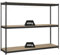 PROREGAL Schwerlastregal MID Wood YETI Three | HxBxT 150x120x75cm | Fachlast 400kg | Anthrazit | Regal Standregal Werkstattregal Lagerregal Kellerregal