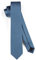 HISDERN Marineblaue Krawatte für Herren schmale Krawatten Seiden einfarbige formelle für Hochzeiten Partys und Business 6cm