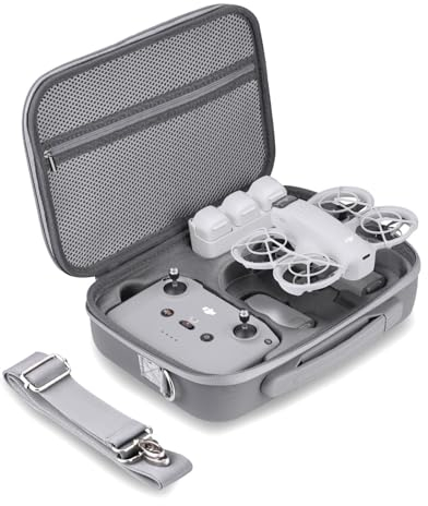 BRDRC Neo Tasche, Wasserdichtes Koffer Tragbare für DJI Neo Fly More Combo Tragetasche Reisetasche für RC-N3 Drohne Zubehör