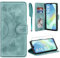 ivencase Lederhülle für Samsung Galaxy A16 5G / 4G Hülle mit Schutzfolie, Premium Klappbar Flip Wallet Handyhülle, [PU Leder] [Kartenfach] [Ständer] Schutzhülle Kompatibel mit Samsung A16, Grün