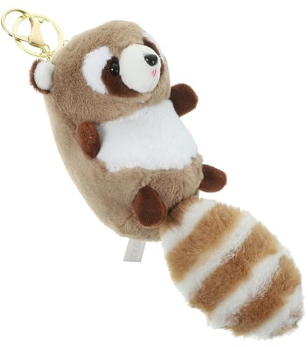 BESTonZON Porte-clés Laveur Peluche Accessoire Décoratif Suspendu pour Sacs Et Clés Pendentif Amusant