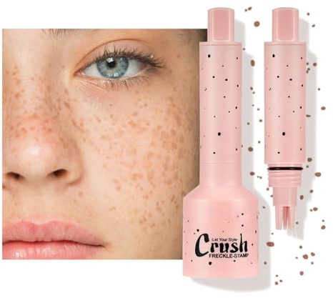Realistisch Freckle Pen - Sommersprossiger Make-up-Stift/Wasserfester Soft Dot Sopt Pen für natürliches, müheloses, sonnengeküsstes Make-up,24h Haltbar | Make-up Freckles Hellbraun