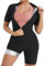 Kiiwah Tuta Sauna Dimagrante Donna, Tuta da a Corpo Intero Effetto Sudare Dimagrire Sudare Sportivi Sauna Suit Donna con Cerniera per Sport, Yoga, Fitness