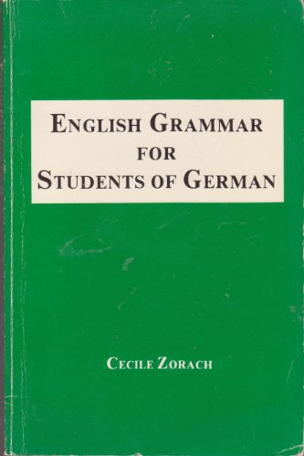 English Grammar for Students of German