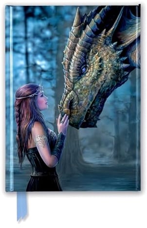 Premium Notizbuch DIN A5: Anne Stokes, Es war einmal: Unser hochwertiges, liniertes Blankbook mit festem, künstlerisch geprägtem Einband und ... Notizbuch DIN A 5 mit Magnetverschluss)