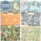 William Morris Designs Lot de 12 dossiers 6 motifs assortis