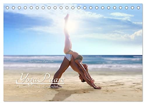YogaPaare (Tischkalender 2026 DIN A5 quer), CALVENDO Monatskalender: Partneryoga: Der neue Trend im Fokus (CALVENDO Gesundheit)