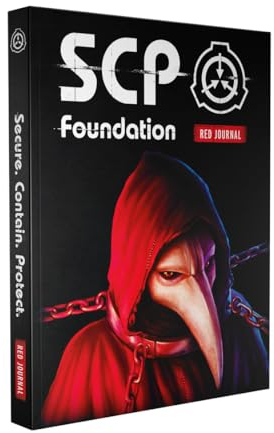 SCP Foundation Artbook | Paperback Edition | Red Journal