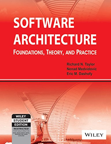 Software Architecture: Foundations, Theory, And Practice