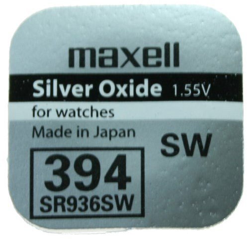 Maxell SR936 SW - 394 - Batteria all'ossido di argento 1,55 V - 1 pezzo