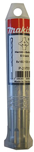 Makita SDS-4 Plus-Bohrer-Set, 8 x 160 mm, P-29701