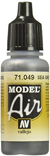 Vallejo Model Air 17 ml Acrylic Paint - Medium Sea Grey