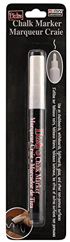 Uchida of America 482-C-0 Fine Point Bistro Window Chalk Marker, White (Pack of 1)
