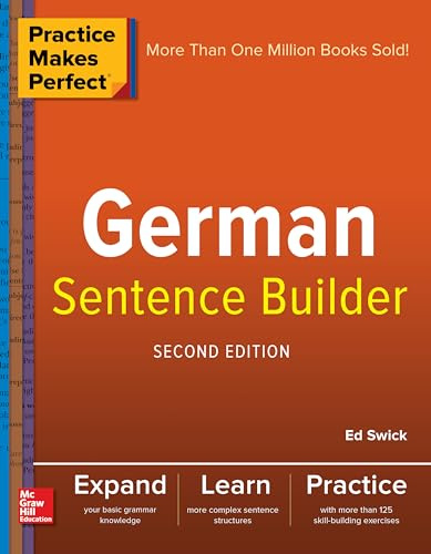 Practice Makes Perfect German Sentence Builder (NTC FOREIGN LANGUAGE)