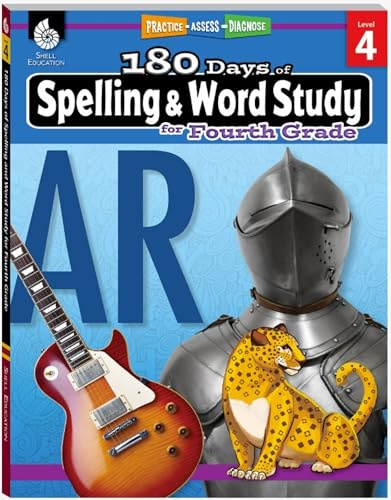 180 Days of Spelling and Word Study for Fourth Grade: Practice, Assess, Diagnose (180 Days of Practice)