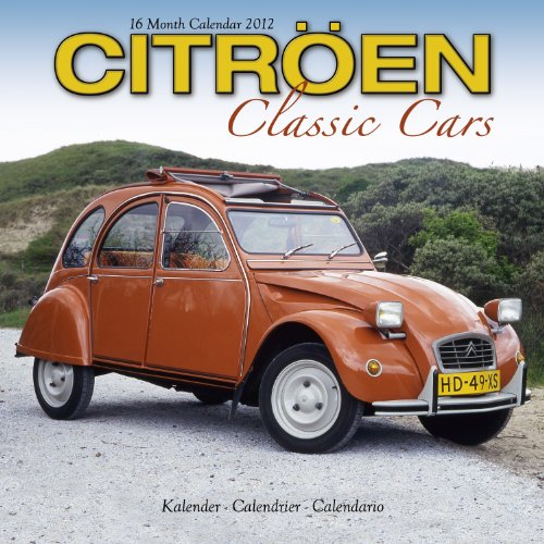 Citroen Classic Cars 2012 Calendar #30434-12