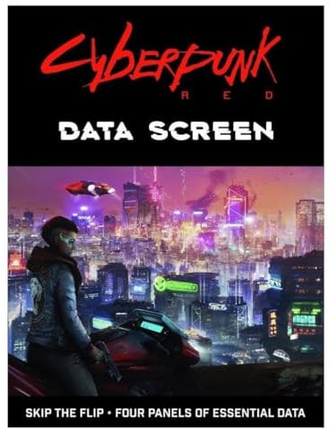 Cyberpunk: Rot: Datenbildschirm