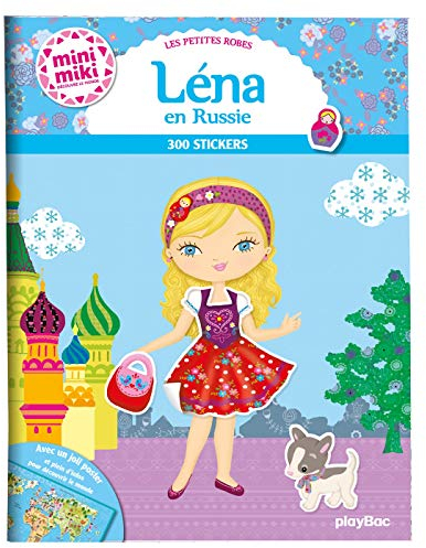 Minimiki - Stickers - Les petites robes de Lena en Russie: 300 stickers
