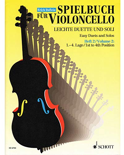 Spielbuch für Violoncello: Leichte Duetti und Soli, Vol. 2: Leichte Duette und Soli aus dem 18. Jahrhundert. Band 2. 1-2 Violoncelli. Spielpartitur.