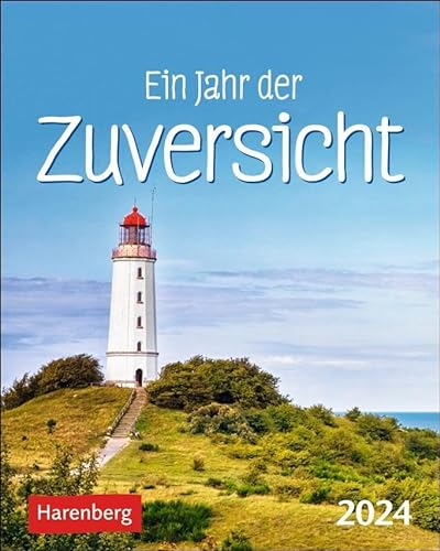 Ein Jahr der Zuversicht Mini-Geschenkkalender 2024. Jeden Tag positiv Denken mit dem Mini-Tischkalender für die tägliche Portion Optimismus