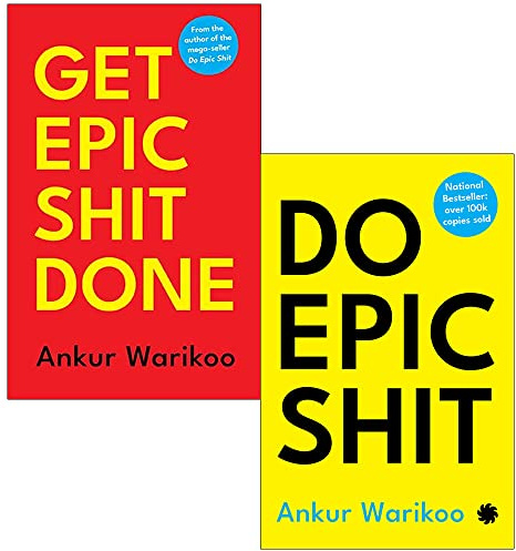 Ankur Warikoo Collection 2 Books Set (Get Epic Shit Done, Do Epic Shit)