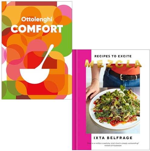 Ottolenghi COMFORT By Yotam Ottolenghi, Helen Goh & Mezcla Recipes to Excite By Ixta Belfrage 2 Books Collection Set