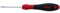 Wiha Schraubendreher SoftFinish® TORX® Festhaltemechanik Magicspring® mit Rundklinge (27737) T7 x 60 mm ergonomischer Griff für kraftvolles Drehen, Allrounder für Industrie und Handwerk