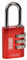 Kasp K10530REDD - Candado de combinación, aluminio, 30 mm, rojo