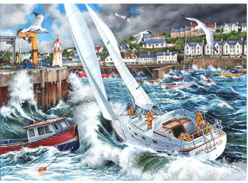 House of Puzzles - 1000 Piece Jigsaw Puzzle - Storm Chased