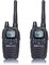 Midland - Ricetrasmittente PMR446 2 Unità, 8 Ingressi, Vibra-Call, CTCSS, Vox, SCAN, DW, Nero, Professionale, Lavoratori Edili, Appassionati Outdoor, Radio
