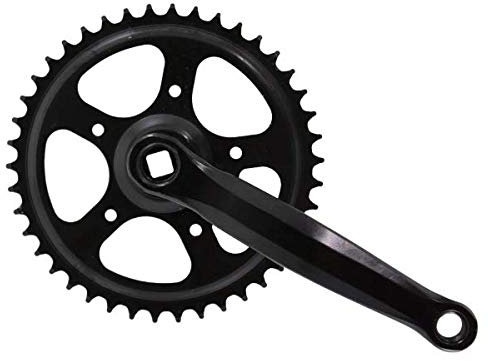 RMS Guarnitura City 42 x 170mm Acciaio Nero (Guarniture City Fixed) / Crankset City 42 X 170mm Steel Black (City Fixed Cranksets)