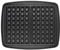 LAGRANGE Jeu de plaques Gaufres, compatible avec tous les gaufriers Super2, Plaques en aluminium moulé, Revêtement antiadhésif double couche, 030122, Noir