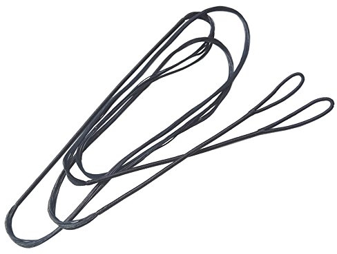 ZSHJG Handgefertigt Bogenschießen Bogenschnüre 48-70 Zoll Bogensehne Für Recurvebogen und Langbogen 12/14/16 Stränge Bogenschießen Ersatz Schwarzer Bogen String (14 Strang, 48/112cm)