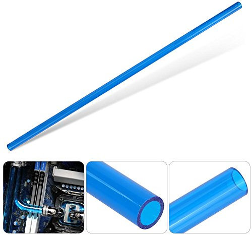 UEB PETG 10 x 14 mm 500 mm starrer Wasserkühler für das Wasserkühlsystem (blau)