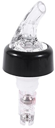 50mL Automatic Measured Liquor Bottle Pourer Shot Bar Pub Wine Cocktail Dispenser Spouts Plastic, Clear Spout Plastic(Transparent)