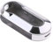 Guscio in Plastica Rigida Cover Chiave per Telecomando Fiat Grande Punto Evo Panda Bravo Stilo 500 L e Lancia Y Delta Musa Vernice Argento