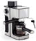 Cafetiere Expresso Machine a Cafe, 5 Bar Machines à Expresso 4 Tasses 800W 240ml Cafetiere Italienne avec mousseur à Lait Evaporateur de Lait