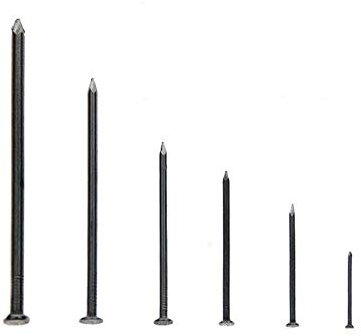 Extra Long Nails, Large Iron Nails for Wood, Round Nails, Steel Nails, 2.7.8.9.12 inch-6 inch 15cm1 kg