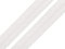 maDDma 1m Falzgummi 20mm Faltgummi elastisches Einfassband Schrägband Saumband Farbwahl, Farbe:perlweiß