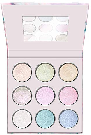 essence never give up your daydream eyeshadow palette, Lidschatten, Mehrfarbig, 9 Farben, intensiv, strahlend, schimmernd, vegan, Nanopartikel frei, ohne Parfüm, ölfrei, 1er Pack (13.5g)