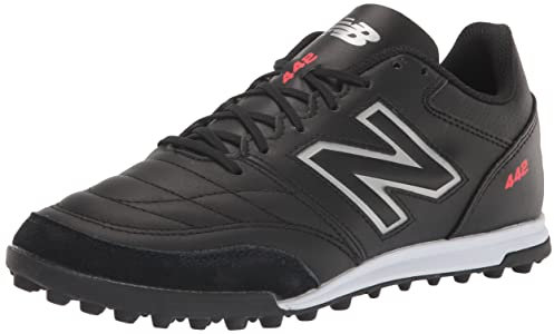 New Balance Herren 442 Fußballschuh, Black, 42.5 EU