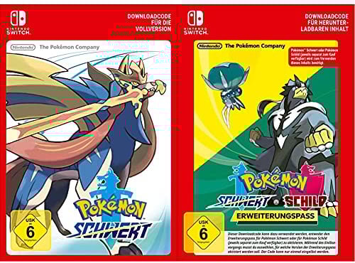 Pokémon Schwert | Switch - Download Code & Pokémon Schwert oder Pokémon Schild: Erweiterungspass | Nintendo Switch - Download Code