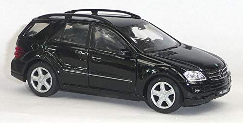 Mercedes Benz ML 350 Modellauto, Schwarz, ca. 12 cm, 1:38, Auto, Kinder (unisex)
