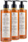 Prija Dusche Shampoo - 380ml - Revitalisierende Körper- und Haarreinigung mit Ginseng - 100% natürlich, Vegan-freundlich, Dermatologisch getestet (3 Stück)